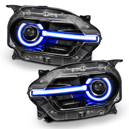 Oracle 2021 Ford Bronco Sport RGB+W Headlight DRL + Halo  - ColorSHIFT w/ RF Controller