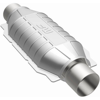 MagnaFlow Universal Catalytic Converter 2.25in Inlet 2.25in Outlet 16in Length 6.375in Width