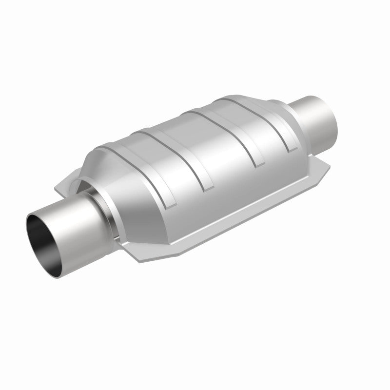 MagnaFlow Univ Cat Conv 2in Inlet/Outlet Center/Center Oval 9in Body L/6.5in Width/13in OA Length
