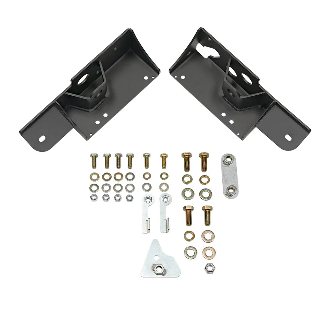 UPPER FRONT SHOCK MOUNTING BRACKETS, INVERTED STRUT COMPATIBLE - SPRINTER 4X4, 15-UP