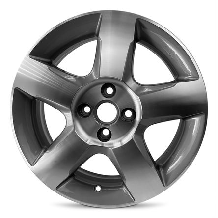 16x6 Road Ready Wheels RRW-7044 Silver Aluminum Wheel 4x100 (42mm)