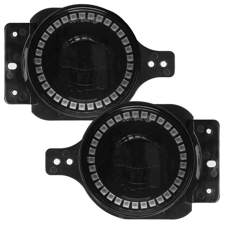 Oracle Jeep Wrangler JL/JT Sport High Performance W LED Fog Lights - w/o Controller