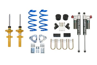 STAGE 2 TOPO 2 INCH LIFT KIT - FORD TRANSIT 15-17, LIGHT/MID TUNE