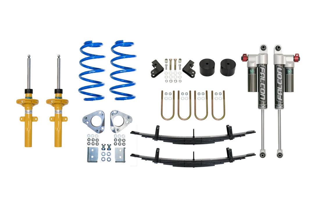 STAGE 4 TOPO 2 INCH LIFT KIT - FORD TRANSIT 15-17, MID/HEAVY TUNE