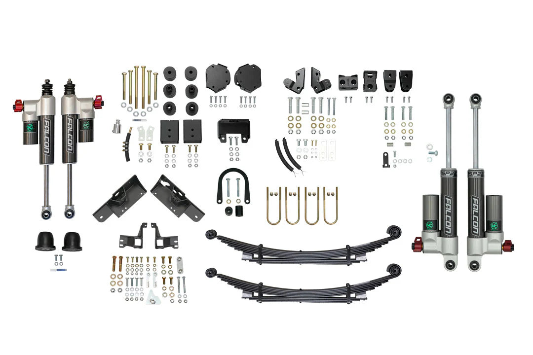 STAGE 6.3 DRW - SPRINTER 3500 4X4, 19-22 - 2 INCH LIFT - FALCON 3.3, LIGHT/MID TUNE, OPTI-RATE