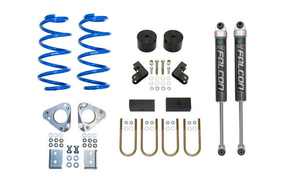 STAGE 1 TOPO 2 INCH LIFT KIT - FORD TRANSIT AWD 2020-UP, MID TUNE