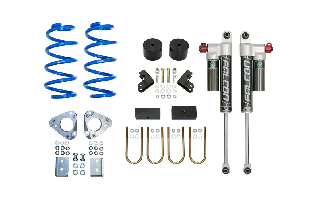 STAGE 2 TOPO 2 INCH LIFT KIT - FORD TRANSIT AWD 2020-UP, LIGHT/MID TUNE