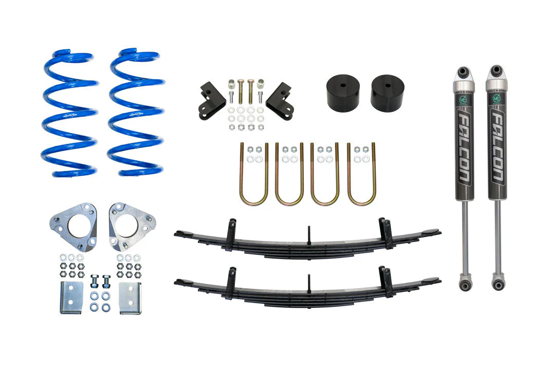 STAGE 3 TOPO 2 INCH LIFT KIT - FORD TRANSIT AWD 2020-UP, HEAVY TUNE