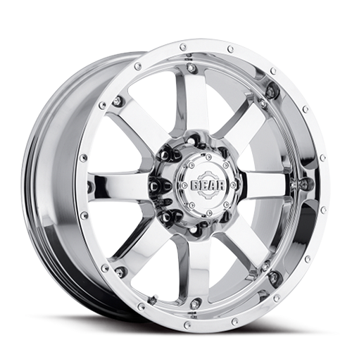 20x10 Gear Off Road 726C Big Block Chrome Wheel 8x6.5 (-19mm)