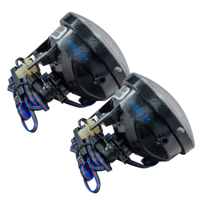 Oracle Lighting 07-13 Toyota Tundra Pre-Assembled LED Halo Fog Lights -Red