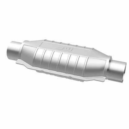 MagnaFlow Universal Catalytic Converter 2.25in Inlet 2.25in Outlet 16in Length 6.375in Width
