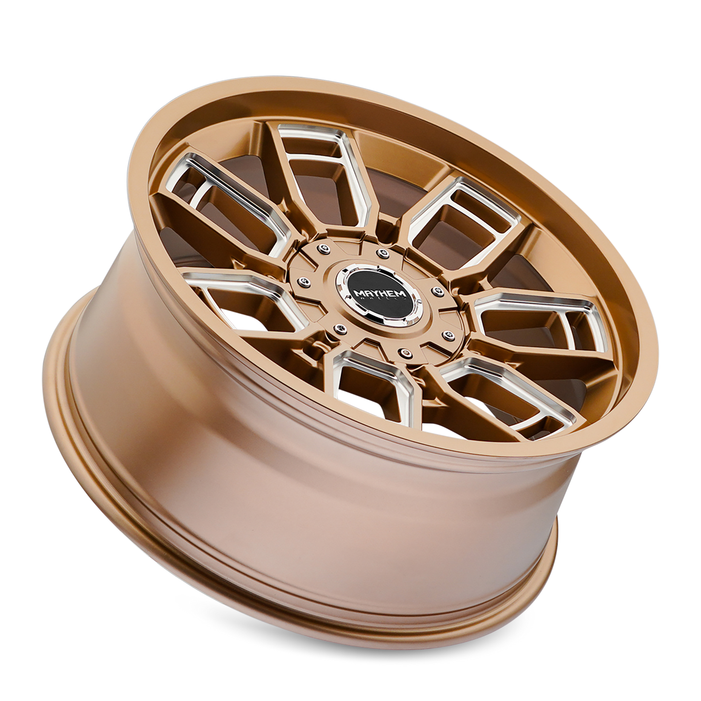 20x9 Mayhem 8118 Ordinance Gloss Black Milled Wheel 5x5/5x5.5 (0mm)