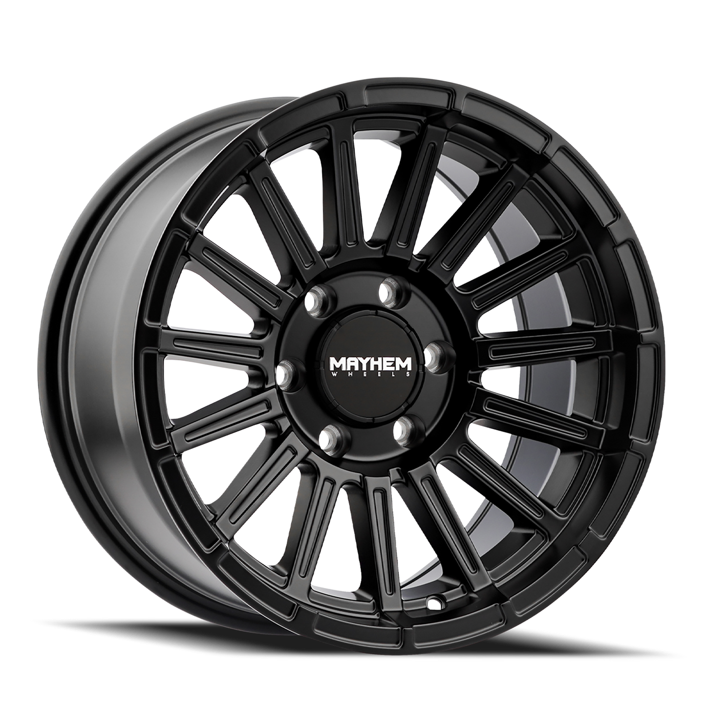 17x9 Mayhem Granite Satin Black Wheel 5x5 (0mm)