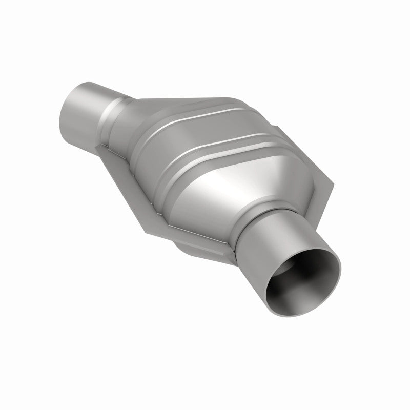 MagnaFlow Universal Catalytic Converter 2.00in Angled Inlet Front CA