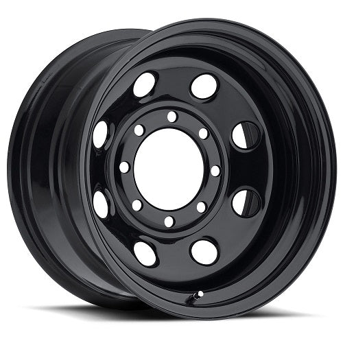 17x9 Vision HD 85H Soft 8 Gloss Black Wheel 8x6.5 (-12mm) CAPS SEPARATE