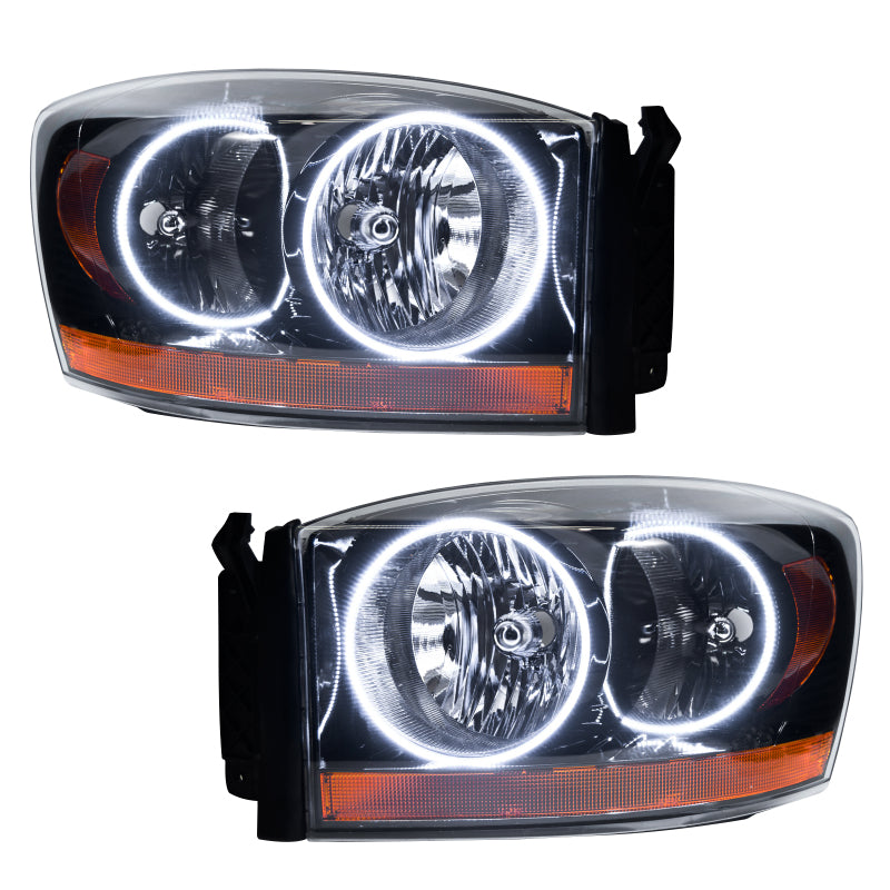 Oracle 06 Dodge Ram SMD HL - Black - ColorSHIFT w/ BC1 Controller