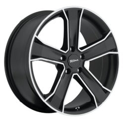 17x8 Ultra 423B Knight Gloss Black W/Diamond Cut Wheel 5x115 (10mm)