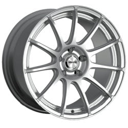 16x7 Maxxim 10S Winner Full Silver Wheel 5x105 (40mm)