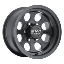 17x9 Mickey Thompson Classic III Black Matte Black Wheel 6x5.5 (-12mm)