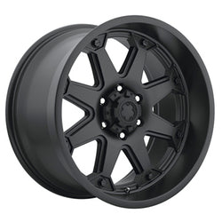 17x8 Ultra 198B Bolt Satin Black Wheel 8x6.5 (20mm)
