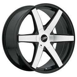 20x9 Pacer 785MB Ovation Blk Machine Wheel 6x135/6x5.5 (25mm)