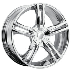 18x8 Pacer 786C Ideal Chrome Wheel 5x108/5x4.5 (42mm)
