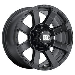18x9 Dick Cepek 702B DC Matrix Black  Wheel 6x5.5 (0mm)