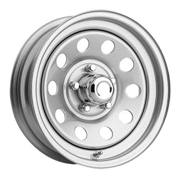 16x6 Pacer 229S Silver Modular Silver Wheel 6x5.5 (0mm)