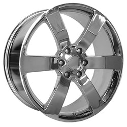 20x8 Performance Replicas 165C Chrome Plated Wheel 6x5 (45mm)