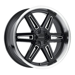 18x7.5 Cruiser Alloy 920MB Iconic Blk Machine Wheel 5x100/5x112 (42mm)