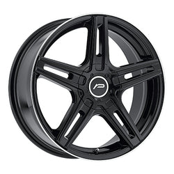 17x7.5 Pacer 788B Tradition Blk Machine Wheel 5x100/5x108 (42mm)