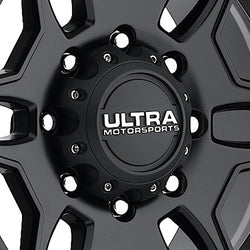 89-9780SB ULT SATIN BLACK BOLT ON REAR CAP FOR 8X6.50/170