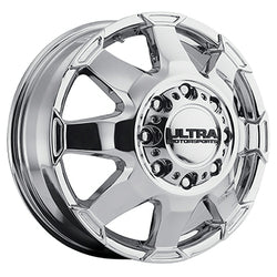 16x6 Ultra 025C Phantom Dually Chrome Wheel 8x6.5 (102mm)