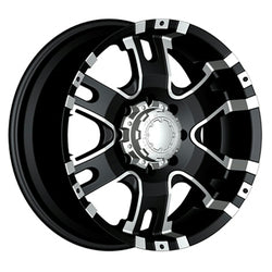 18x9 Ultra 202B Baron Gloss Black Wheel 8x170 (12mm)