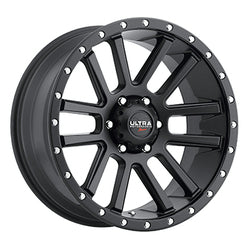 17x8.5 Ultra 107SB X107 Xtreme Satin Black Wheel 6x135 (1mm)