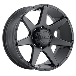 18x9 Ultra 205SB Tempest Black Wheel 6x5.5 +12
