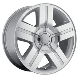 20x8.5 Performance Replicas 147S Silver Machined Wheel 6x5.5 (31mm)