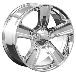 20x9 Performance Replicas 155C Chrome Plated Wheel 5x5.5 (18mm)