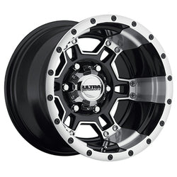 17x9 Ultra 178B Mongoose Gloss Black with Diamond Cut Wheel 6x135 (25mm)