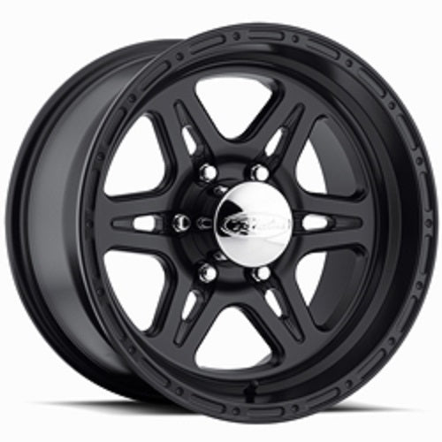 16x8 Raceline 891 Renegade Black Wheel 6x5.5 ( 0mm)
