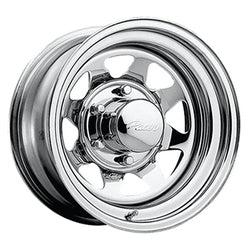 15x7 Pacer 315C Chrome Wheel 5x5.5 (-6mm)