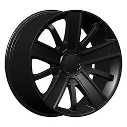 20x9 Performance Replicas 153SB Satin Black Wheel 6x5.5 (27mm)