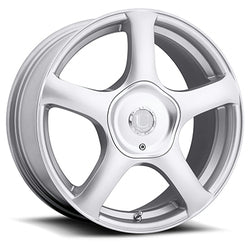 18x8 Ultra 402S Alpine Bright Silver Wheel 5x108 (45mm)