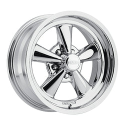 17x8 Cragar 610C G/T Chrome Wheel 5x4.75 (0mm)