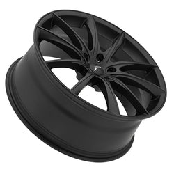 18x8 Platinum 435SB Flux Satin Black Wheel 5x4.5 (40mm)