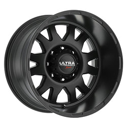 20x12 Ultra 108SB X108 Xtreme Satin Black Wheel 8x6.5 (-44mm)