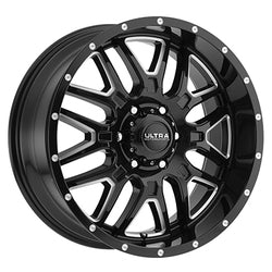 20x10 Ultra 203BM Hunter Gloss Black Milled Wheel 6x135 (-25mm)