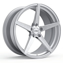 20x9 Fittipaldi FSF02CB Brushed with Gloss Clear-Coat Wheel 5x4.5 (20mm)