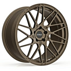 19x8.5 Fittipaldi FSF03BZ Brushed with Gloss Bronze Tint Wheel 5x4.5 (35mm)