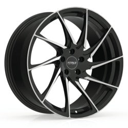20x9 Fittipaldi FSF05MB Gloss Black Machined Wheel 5x4.5 (35mm)